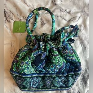 Emma Blue Rhapsody Drawstring Bag